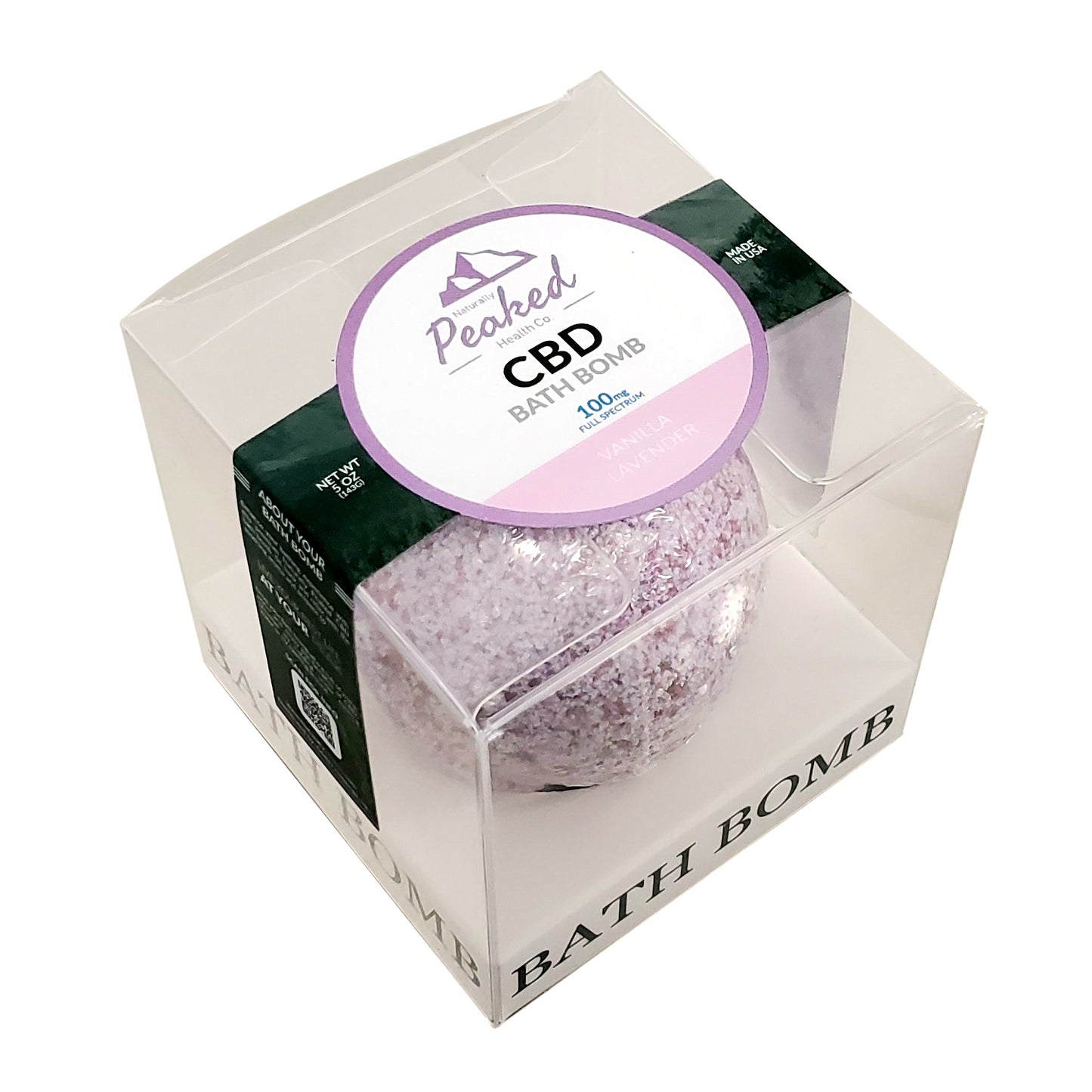 100 MG Full Spectrum Bath Bomb